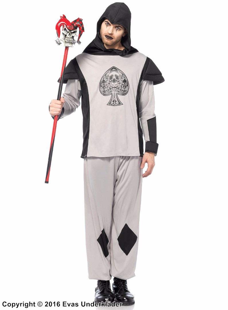 Queen's card guard from Alice in Wonderland, top and pants costume